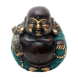 Welcoming Buddha,'Bronze Sculpture of Sitting Buddha from Indonesia'