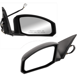 JC Whitney Mirror Paintable, Driver & Passenger Side, 1-year limited warranty SET-JNS83ER