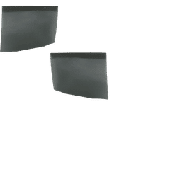 JC Whitney Door Glass, Rear, Driver & Passenger Side, 1-year unlimited-mileage warranty SET-JRT48130017
