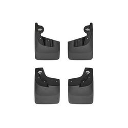 Weathertech Mud Flaps Rubber Black No-Drill Series, Front & Rear, Lifetime limited warranty 110183-120183