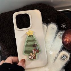 TEMU Winter Ins Christmas Tree Rocking Stand For 16/15/14/13/12 Series