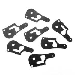1pair 420 Stainless Liners Locking Tab for Genuine Benchmade Bugout 535 Knife DIY Patch Modification Accessories