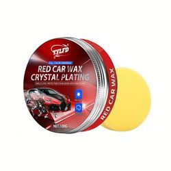 TEMU Car Wax - Paint Protection, Scratch Removal & Gloss Enhancement - Long-lasting Formula For A Mirror-like Finish On All Car Models