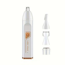 TEMU 4-in-1 Electric Hair Remover Set For Women - Usb Rechargeable Lithium Battery, Portable, Gentle, Bikini Trimmer For Hair, Eyebrows, Nose, Face, Legs - Ideal Gift For Day
