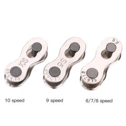 5 Pairs Heavy Duty Bike Quick Release Chain Mater Link Magic Joint Connector for 8/9/10 Speed Bike Chain Joint Bike Chain Link