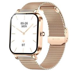 Orologio intelligente da donna alla moda con schermo da 1,75 pollici, Bluetooth, chiamata, 100 quadranti, smartwatch fitness da donna, quadranti fai da te per iOS e Android