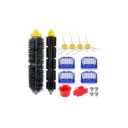Accessoires Kit pour iRobot Roomba 600 675 676 692 694 697 698 671, 4x Brosse Latérale 4x Filtre 2x