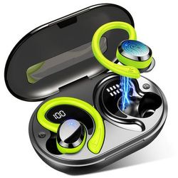 TEMU Sports Wireless Earbuds 5.3, Hifi Stereo In-ear Headphones With Touch Control, 48h , Usb Charging Case, Sound Isolation, Non, Running Exercise Gym, Adult - 2024 Edition