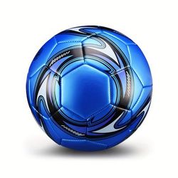 TEMU 1pc 2 Colors Size 5 Pvc Material Soccer Ball, Ideal For Youth And Adult Players, Perfect Training Ball With 2 Color Options