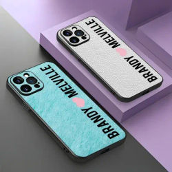 Fashion Brand Brandy Melville Phone Case For iPhone 16 16e 15 14 13 12 11 XS XR Plus Mini Pro Max
