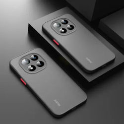 Funda For Xiaomi Redmi Note 14 Pro 4G Case Note14 Pro Plus 5G Cover Coque Matte Translucent Hard PC Protective Phone Bumper Pro+