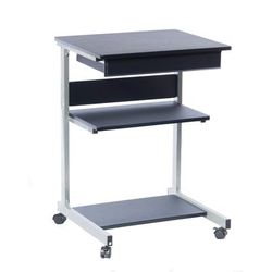 Techni Mobili 22"w Laptop Table Standing Desk, Graphite