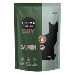 2kg Salmon Extruded Dry Food Cosma Dry Cat Food