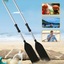 TEMU 2 In 1 Detachable Boat Kayak Paddles Aluminum Surfing Raft