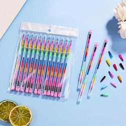 TEMU A Set Of 10 Pink Medium Point Pe (polyethylene) Inerasable Block Crayons, For Birthday Party Gifts, Goodie Bags, Confetti Bags, Rewards, Supplies