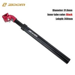 TEMU 1pc Aluminum Alloy Bike Seatpost, Adjustable Mountain Bike Suspension Dropper Post, 27.2/31.6mm , Black For Mtb And Road Cycling