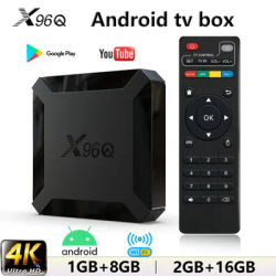 Global Android TV BOX Quad Core support WiFi 4K video decoding RAM1/2GB ROM8/16GB Youtube Portable Media Player X96Q
