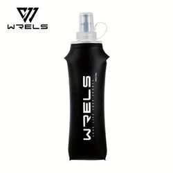 TEMU 1pc,wrels Sports Soft Water Bottle, Tpu Food Grade, With Nozzle And Lid, Foldable, Suitable For Marathon Foot Cycling