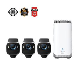 eufyCam S3 Pro 3-Cam Kit White