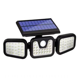 TEMU The Exterior Wall Light, 1 Solar Safety Light, Garden With Motion Sensor, Waterproof Solar Floodlight, With 3 Lighting , Is Suitable For , Gardens, Courtyards, Garages, And . A Great Day Gift