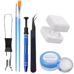 Universal Multi-purpose Mechanical Keyboard Keycap Puller 2 in 1 Shaft Keyboard Accessories Keyboard Disassembly Kit