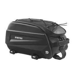 TEMU Motorcycle Bicycle Large Rear Trunk Luggage Rack Bag Handle Accessory For Mountain Bikes