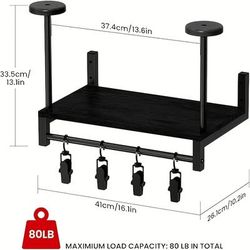 TEMU 2ys-2 Helmet Display Stand, Log Material, Holds 2 Helmets Metal Hooks, Helmet Wall Mount Sturdy Garage Storage To , A Gift For Military Fans And Cycling Fans