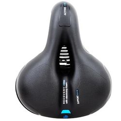 TEMU Upgraded Breathable Mountain Bike With Large Cushion & Shock-absorbing Ball - Thickened Base, For Long Rides,, Black