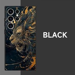 TEMU Cool Animal Lion Case For S24 Ultra S23 Fe S22 Plus S20 5g S21 Silicone Mobile Cover Soft Phone Shell