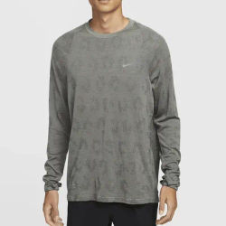 Nike Official Genuine Sports Men's Retro Breathable Soft Long-Sleeve Running Shirt FZ1126-370