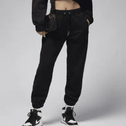 Nike Official Genuine JORDAN Women's Warm Fleece Loose Cuffed Pants FV7060-010