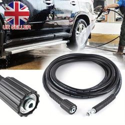 TEMU High Pressure Washer Hose Drain Cleaning Pipe 5m For Karcher