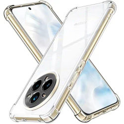 TPU Transparent Case for Realme 14 Pro 5G Realme 14 Pro+ Plus Protective Cover Four Corners Shockproof Bumper Coque Fundas