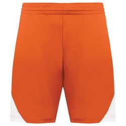 Augusta Sportswear 1736 Step-Back Modern Fit Basketball Shorts in Orange/White size 3XL | Polyester