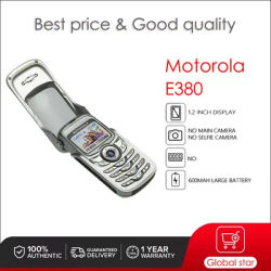 Original Motorola E380 Unlocked Refurbished Mobile Phone GSM 900 / 1800 Good Quality With 1 Year Warranty Only support English