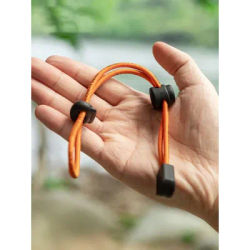 Outdoor Backpack Elastic Rope Fixed Buckle Camping Equipment Hiking Pole Fixing Tie Cord Rope External Buckle