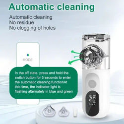 Mini Mesh Portable Nebulizer Hoseheld Medical Silent Ultrasonic Inhaler Mobile Steam Device Runny Nose For Child Adult