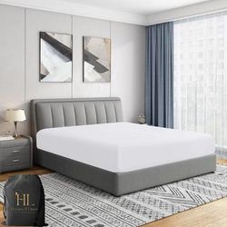 TEMU Microfiber Fitted Sheet – Soft & Cozy Wrinkle-resistant Deep Pocket 10 Inch (25 Cm) Hypoallergenic Breathable And Fade Resistant Fitted Sheet
