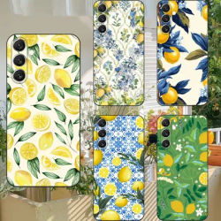 Seaside scenario Wine Lemon Phone Case For Samsung