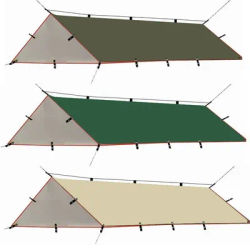 19 suspension: Waterproof canopy suitable for installation and multifunctional camping and hiking