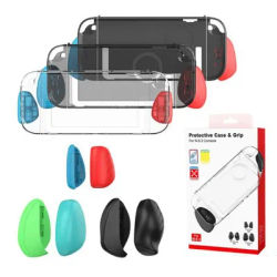 For Nintendo Switch 2 (2025) NS 2 Crystal Dockable Split Shell Protective Case Cover Ergonomic with