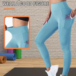 TEMU New Women's Yoga Pants, Sweat-wicking Workout Leggings, Butt-lifting And Tummy-control Tights, Breathable And Comfortable Casual Pants, Women's Yoga Attire.
