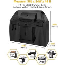 TEMU Heavy 600d , Universal Fit, Ii 3 , Lx 300 & 300 Gas Grills For Bbq, For Including Christmas, Halloween, Thanksgiving, &