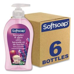 Softsoap Liquid Hand Soap Pumps, Lavender Shea Scent, 6/Carton (CPCUS07058ACT)