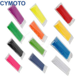 Spoke Skins Spoke Covers For Motocross Bicycle Bike 12 Colors 24CM Trim Wrap Cover Decoration Protector Pipe