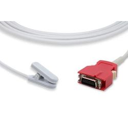 Masimo Compatible Direct-Connect SpO2 Sensor - Ear Clip 12ft