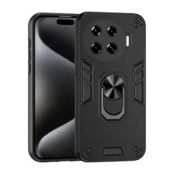 Case For Tecno Spark 20 Pro Plus CL9 Magnetic Metal Ring Holder TPU Frame Armor Plastic Shockproof Phone Protective Cover Fundas