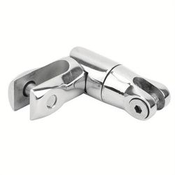 TEMU Steel Anchor Connector For Boat Marine, 0.2-0.3in/6mm-8mm Chain Mooring, Capacity, Corrosion-resistant, Smooth Rotation Mechanism, Boat Anchor System