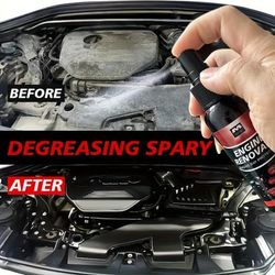 TEMU High-end Car Engine Compartment Refurbishment Coating Kit, 100ml Engine Protection Coating Agent - For Cars, Rvs, Pickups And Trucks, Car Plastic Parts Polishing And Degreasing Agent