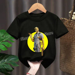 Fortnites enfants vêtements forteresse nuit coton t-shirt garçon fille dessin animé t-shirts bébé